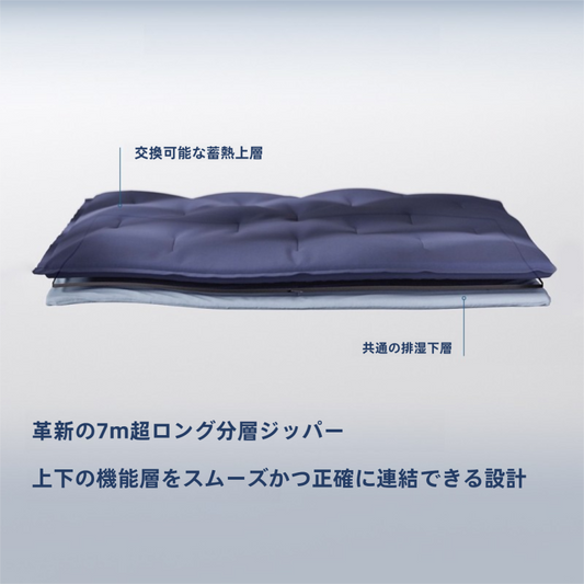 深い睡眠冬用布団(蓄熱層)
